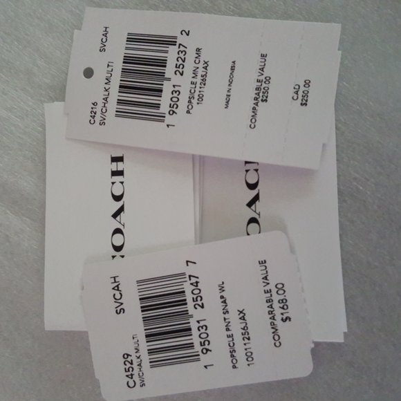 COACH POPSICLE BAG & WALLET SET - Picture 16 of 16